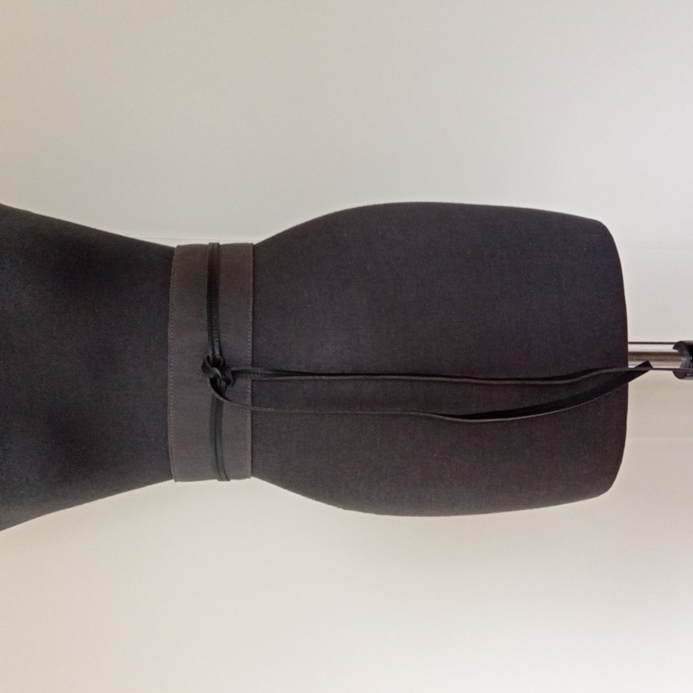 Eileen Fisher l Linen and Leather Obi Belt